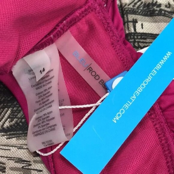 Bleu Rod Beattie Smocked Band Swim Bottom - Picture 4 of 4